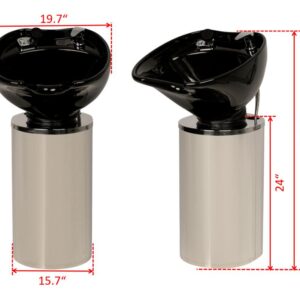 Montego Stainless Steel Pedestal