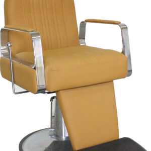 TITUS BARBER CHAIR WITH HEADREST BLACK