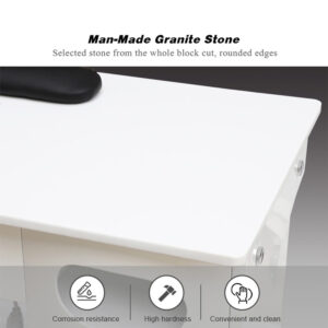 Manicure Table USF 5 Granite/Vent